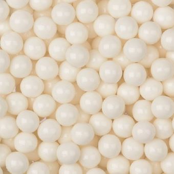 Picture of WHITE PEARLS EDIBLE SPRINKLES X 50G